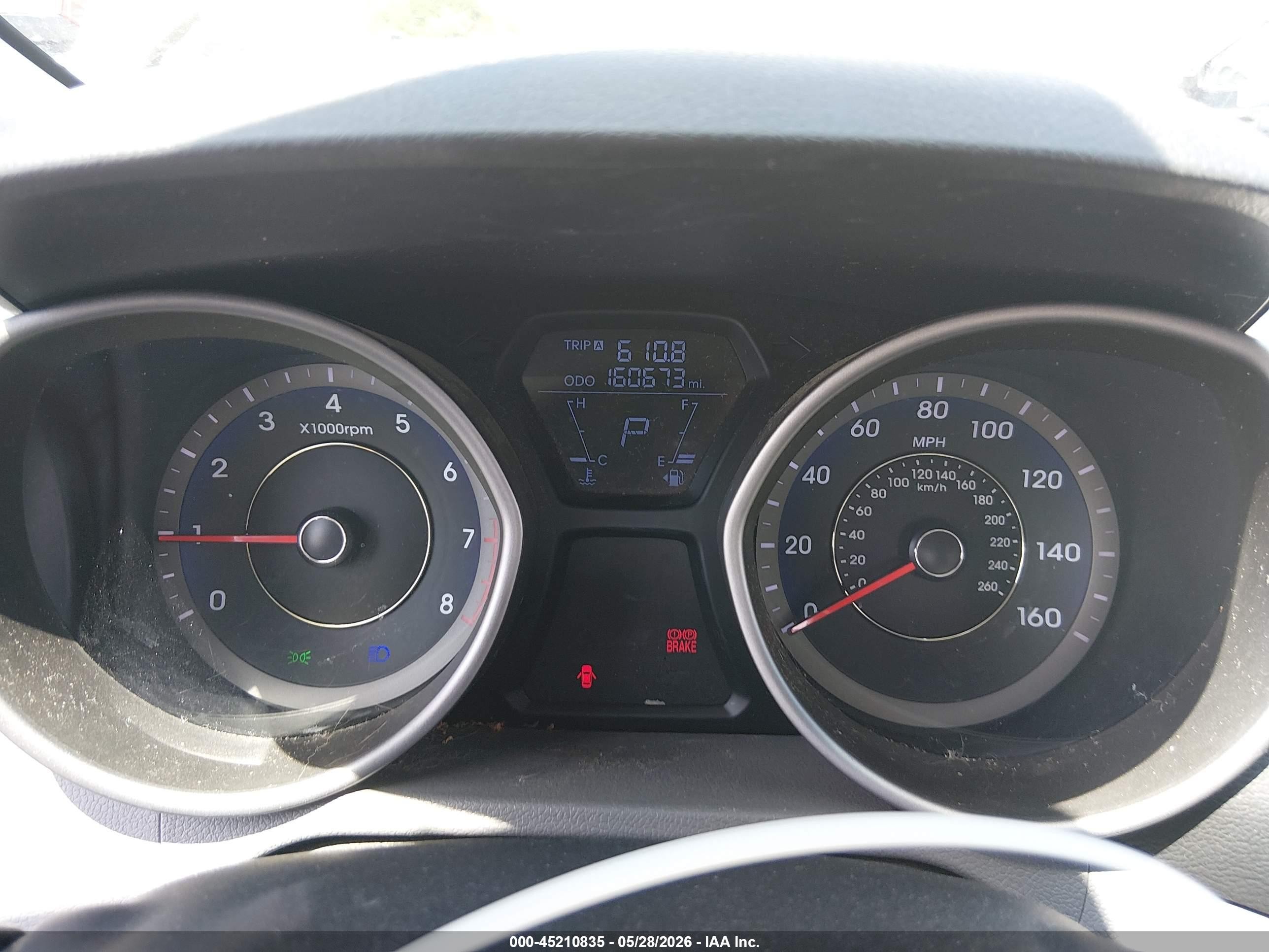 2013 Hyundai Elantra Gls Серебряный vin: KMHDH4AE4DU584361