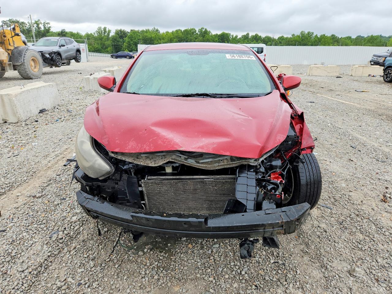 2013 Hyundai Elantra Gls Brown vin: KMHDH4AE4DU714381