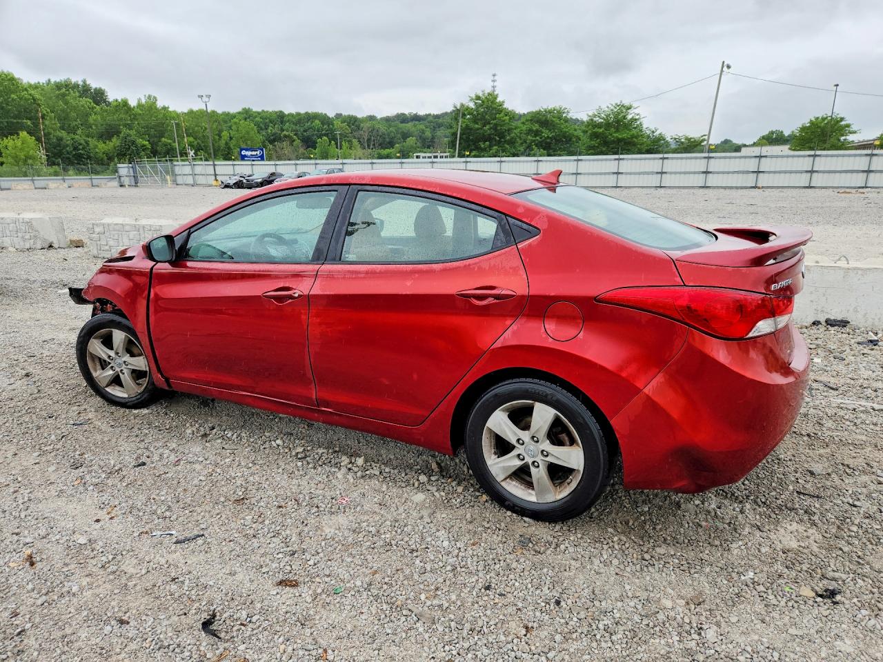 2013 Hyundai Elantra Gls Brown vin: KMHDH4AE4DU714381