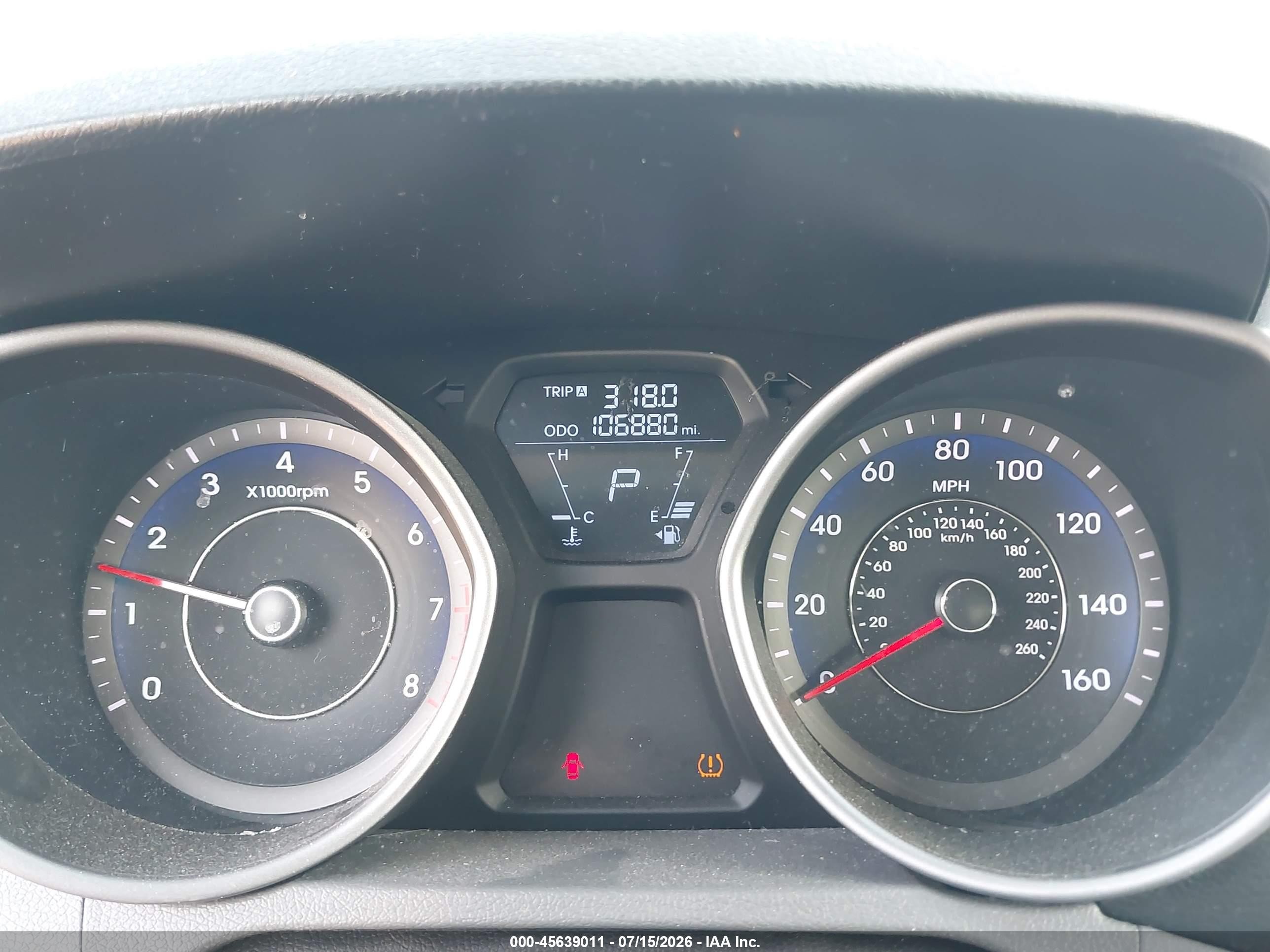 2013 Hyundai Elantra Gls Silver vin: KMHDH4AE4DU715448