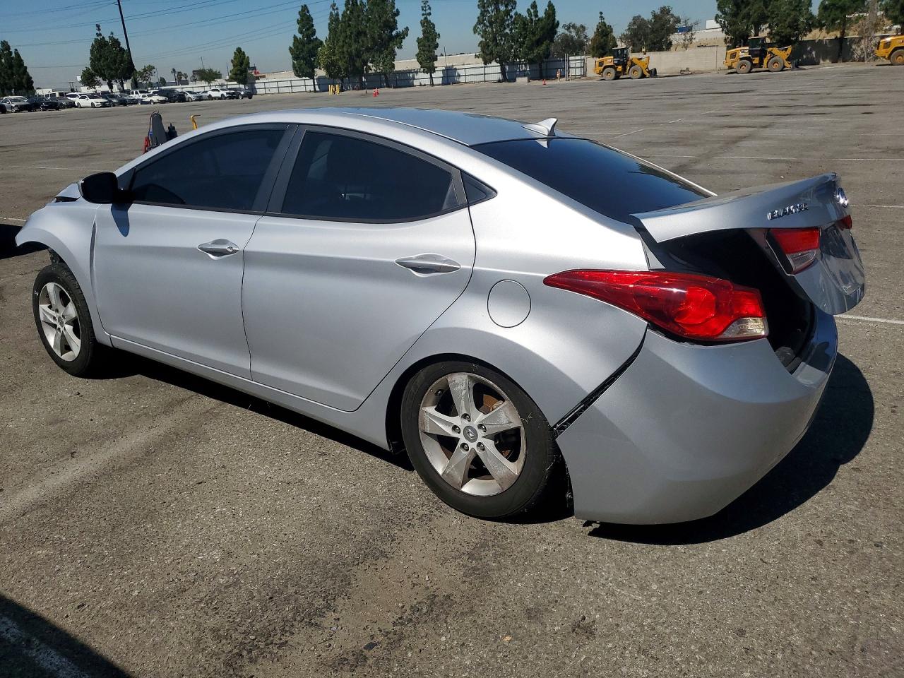 2013 Hyundai Elantra Gls Silver vin: KMHDH4AE4DU746845