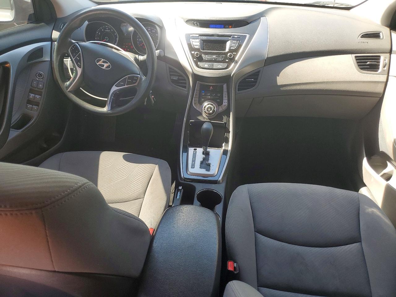 2013 Hyundai Elantra Gls Silver vin: KMHDH4AE4DU746845