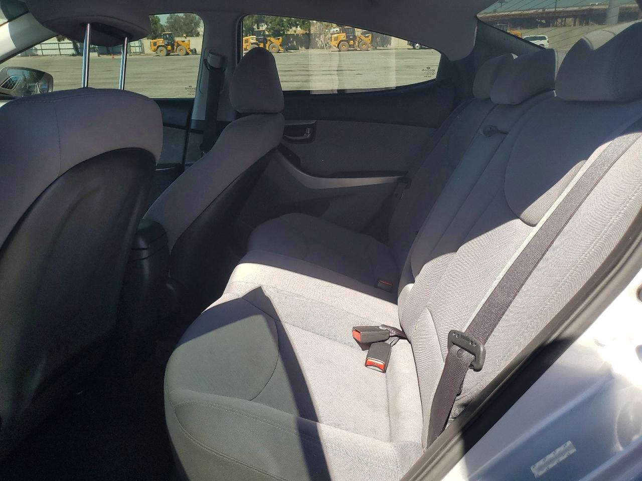 2013 Hyundai Elantra Gls Silver vin: KMHDH4AE4DU746845