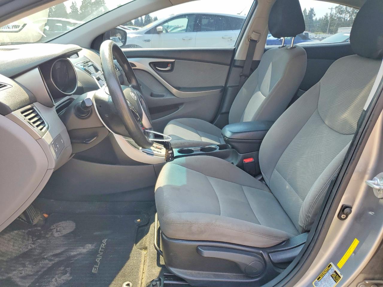2013 Hyundai Elantra Gls Серый vin: KMHDH4AE4DU770854