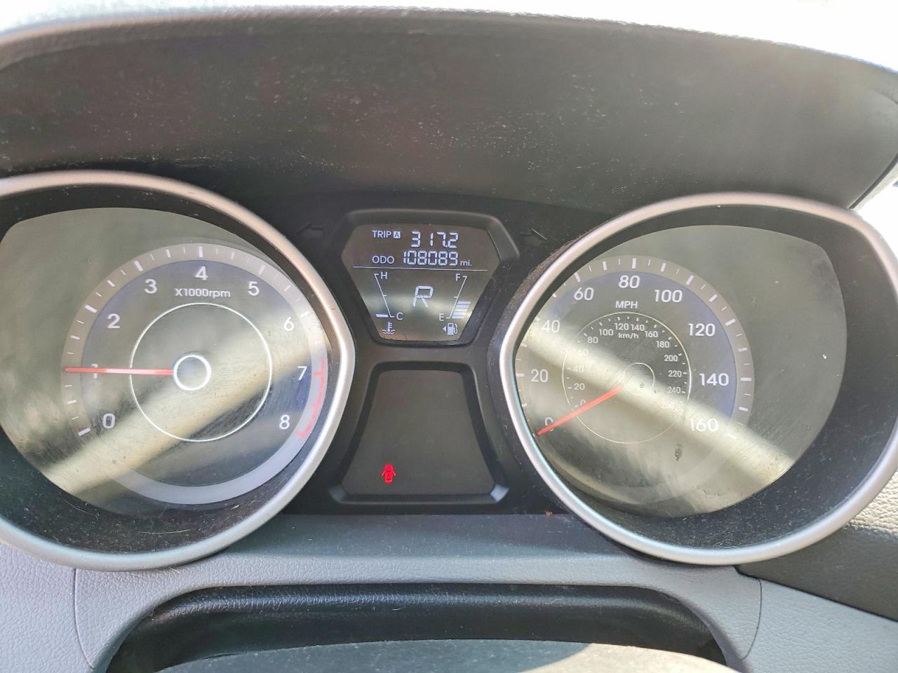 2013 Hyundai Elantra Gls Серый vin: KMHDH4AE4DU770854