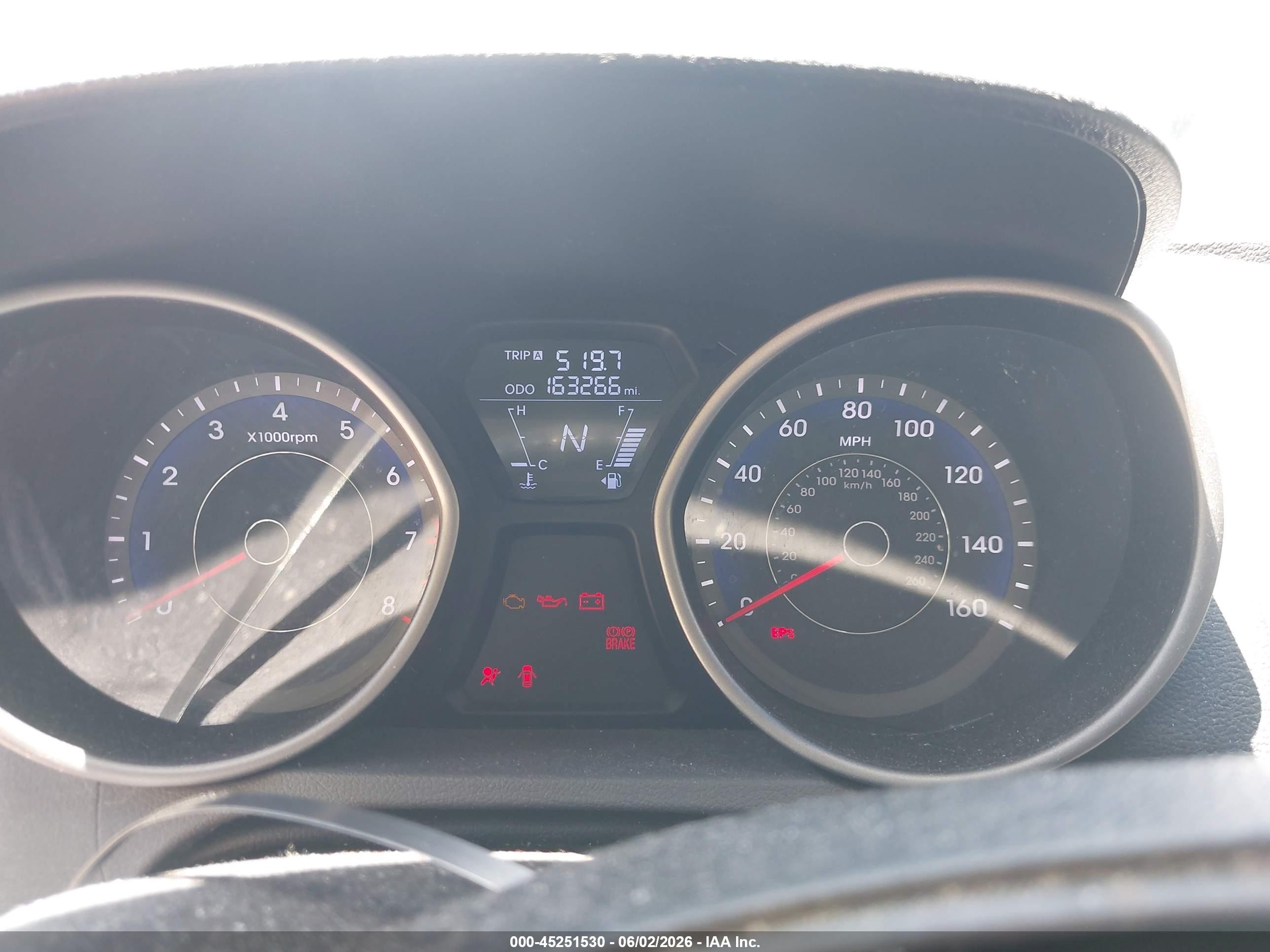 2013 Hyundai Elantra Gls Silver vin: KMHDH4AE4DU795852