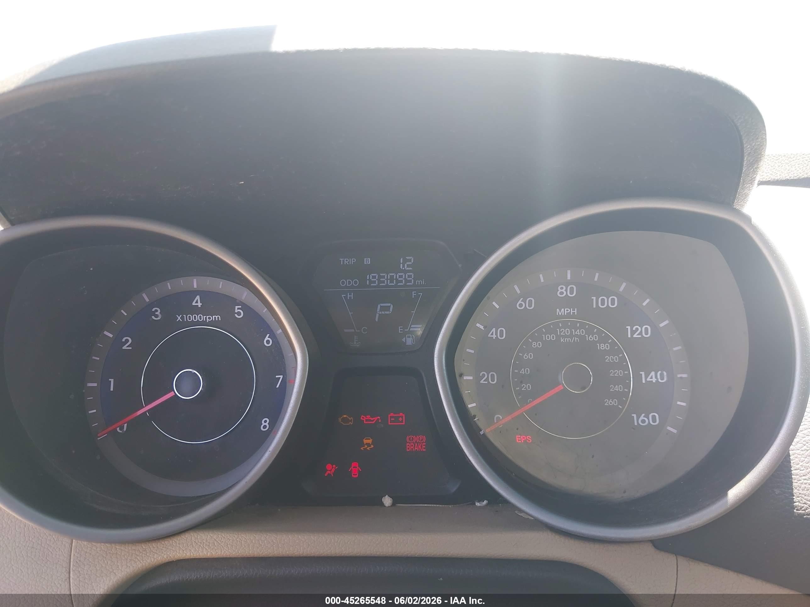 2013 Hyundai Elantra Gls Light Blue vin: KMHDH4AE4DU806736