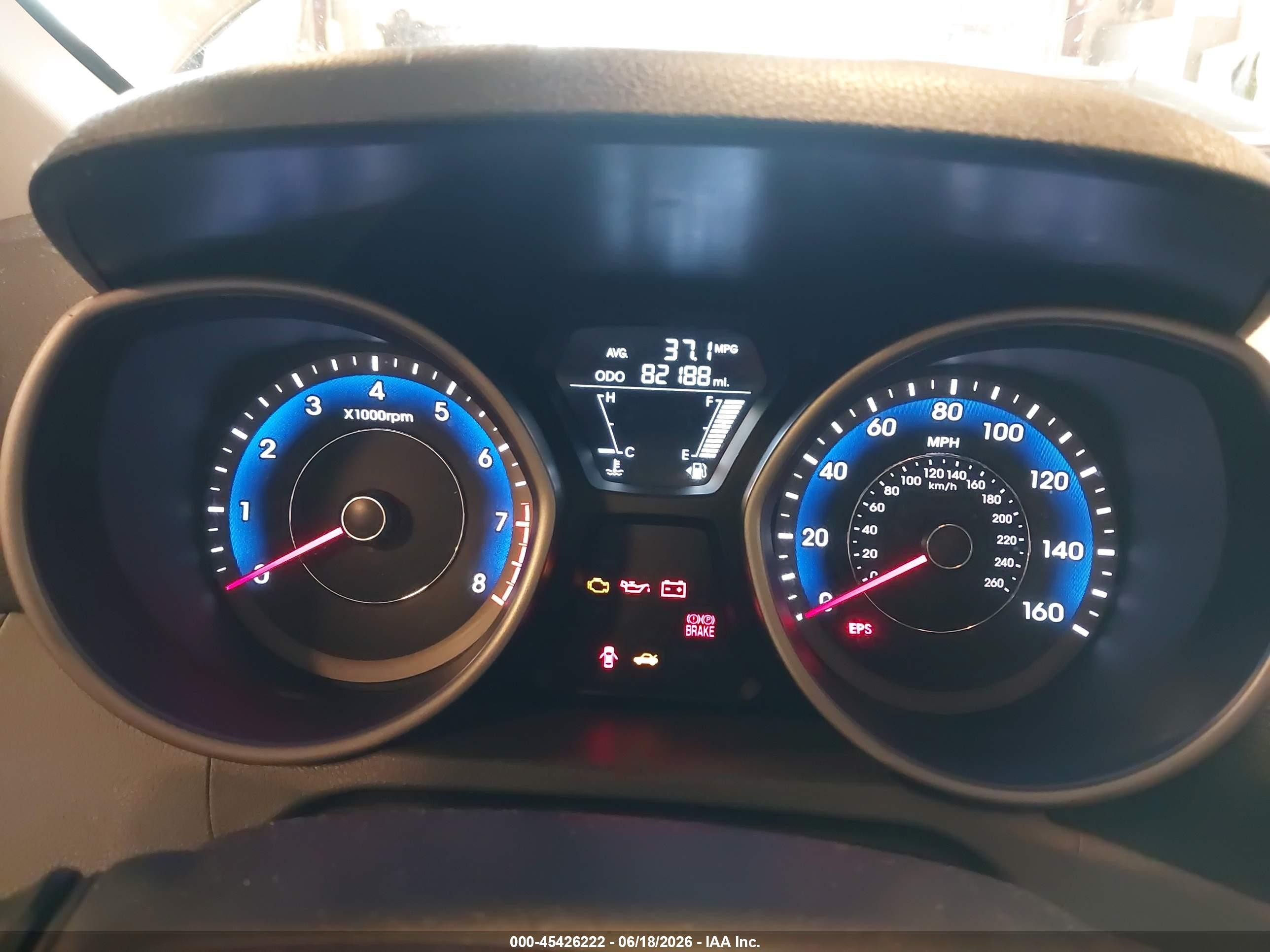 2013 Hyundai Elantra Gls Silver vin: KMHDH4AE4DU889956