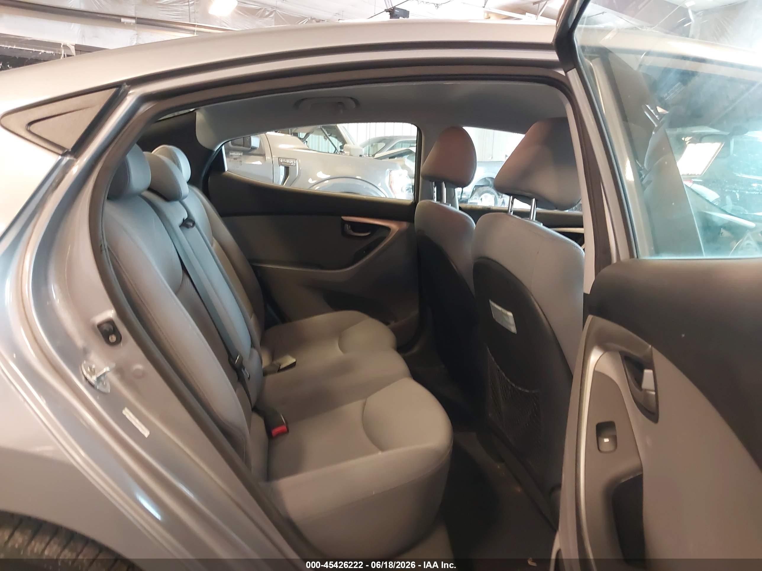 2013 Hyundai Elantra Gls Silver vin: KMHDH4AE4DU889956