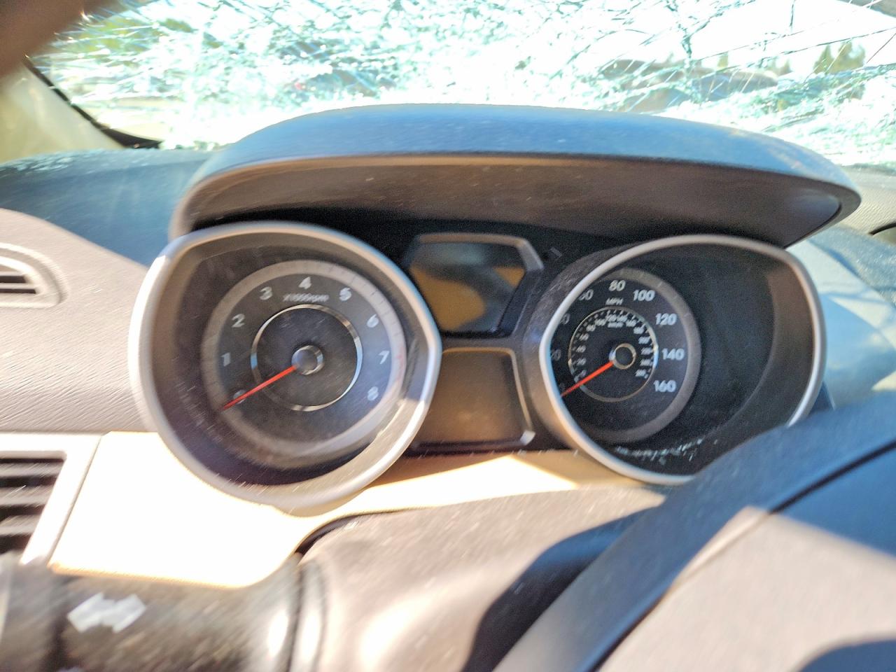 2013 Hyundai Elantra Gls Black vin: KMHDH4AE4DU895076