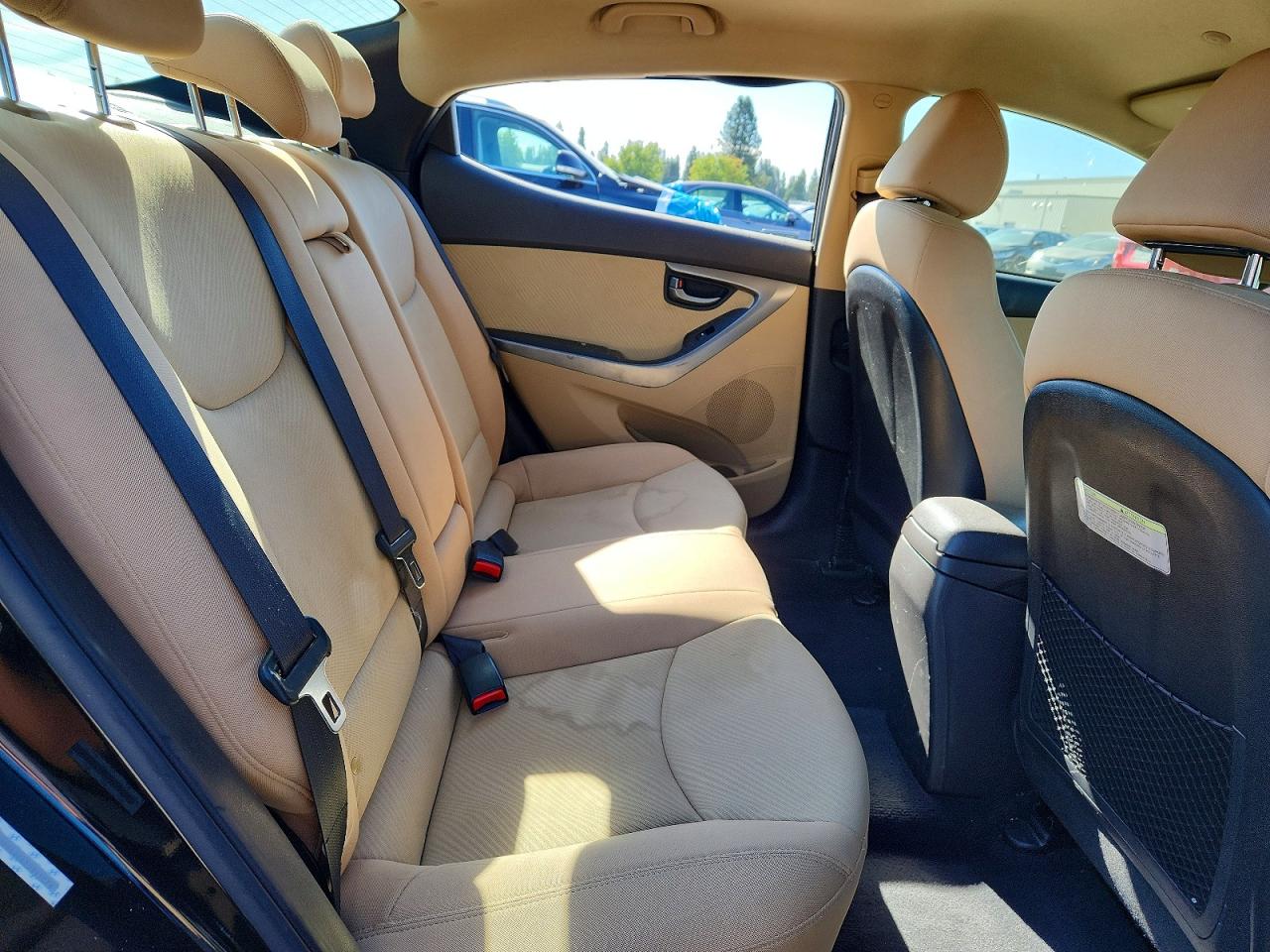 2013 Hyundai Elantra Gls Black vin: KMHDH4AE4DU895076