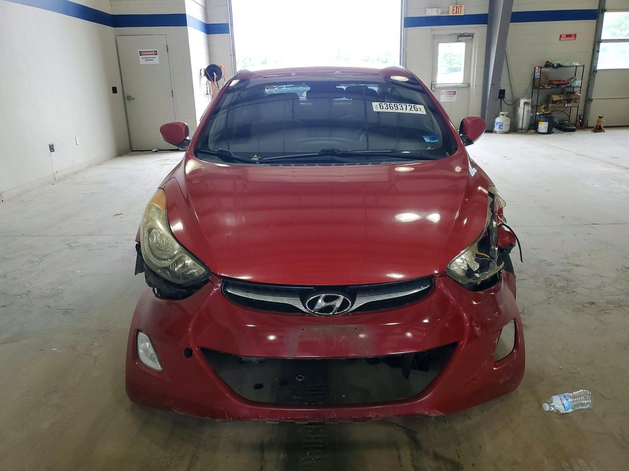 2013 Hyundai Elantra Gls Red vin: KMHDH4AE4DU941912