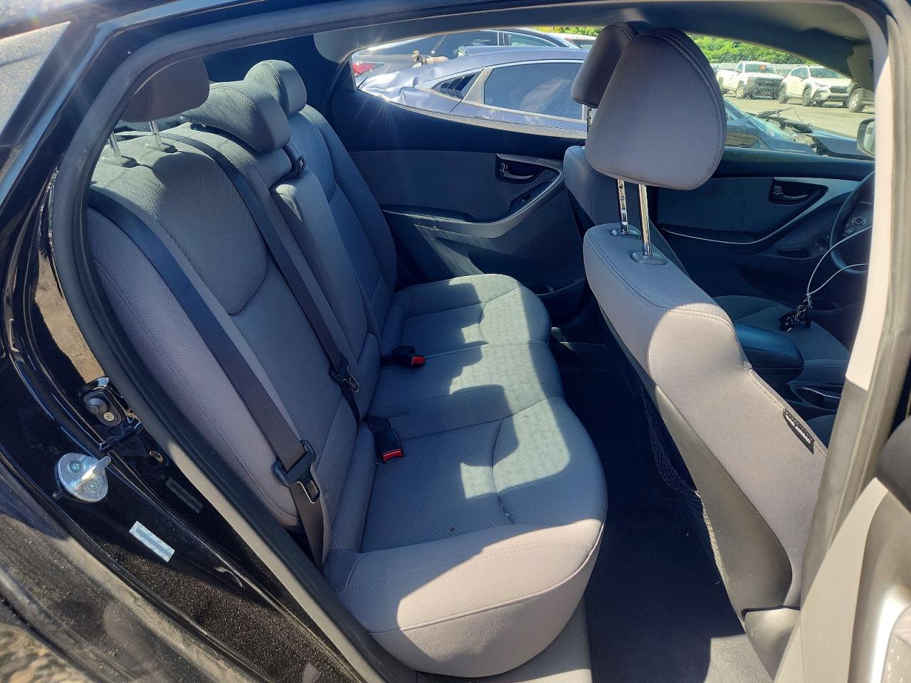 2013 Hyundai Elantra Gls Black vin: KMHDH4AE4DU946429