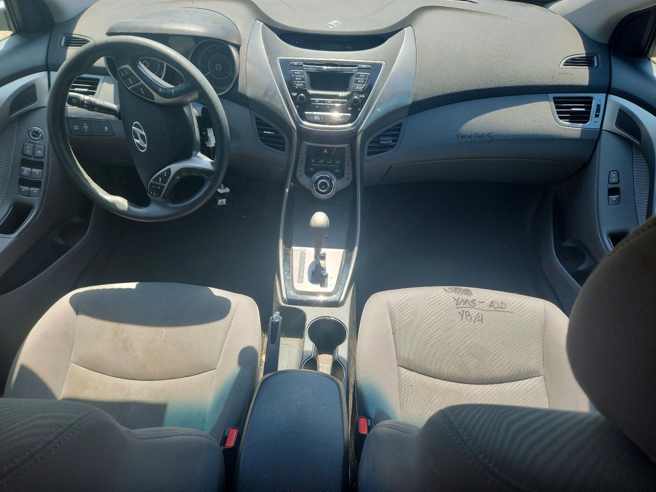 2013 Hyundai Elantra Gls Blue vin: KMHDH4AE4DU955485