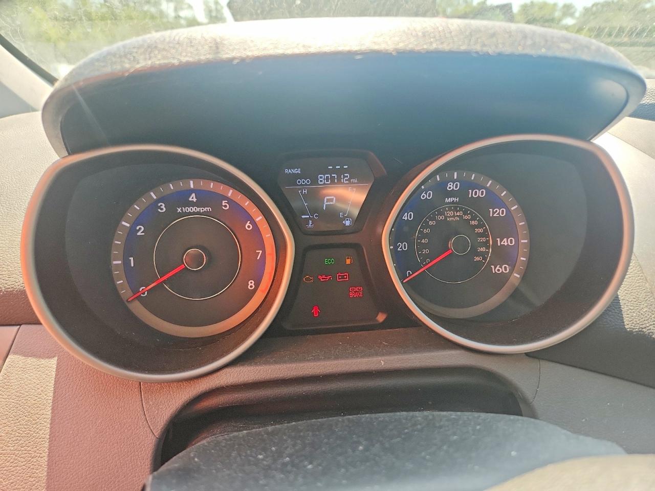2013 Hyundai Elantra Gls Blue vin: KMHDH4AE4DU955485