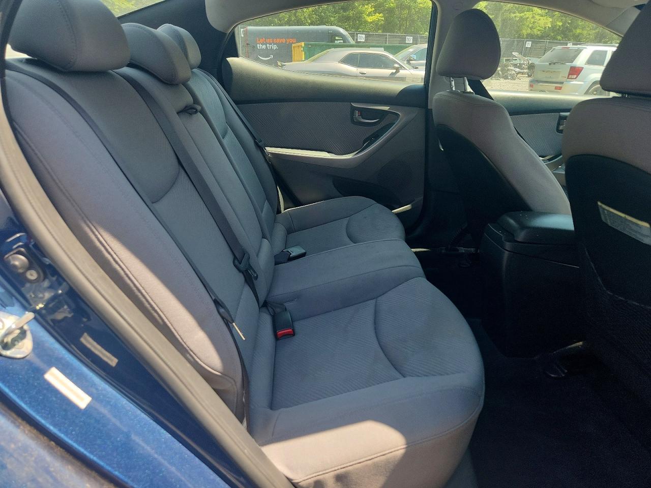 2013 Hyundai Elantra Gls Blue vin: KMHDH4AE4DU955485