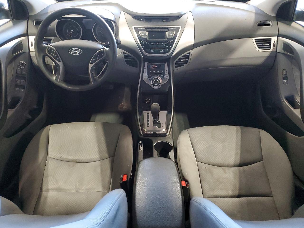 2013 Hyundai Elantra Gls Silver vin: KMHDH4AE4DU976272