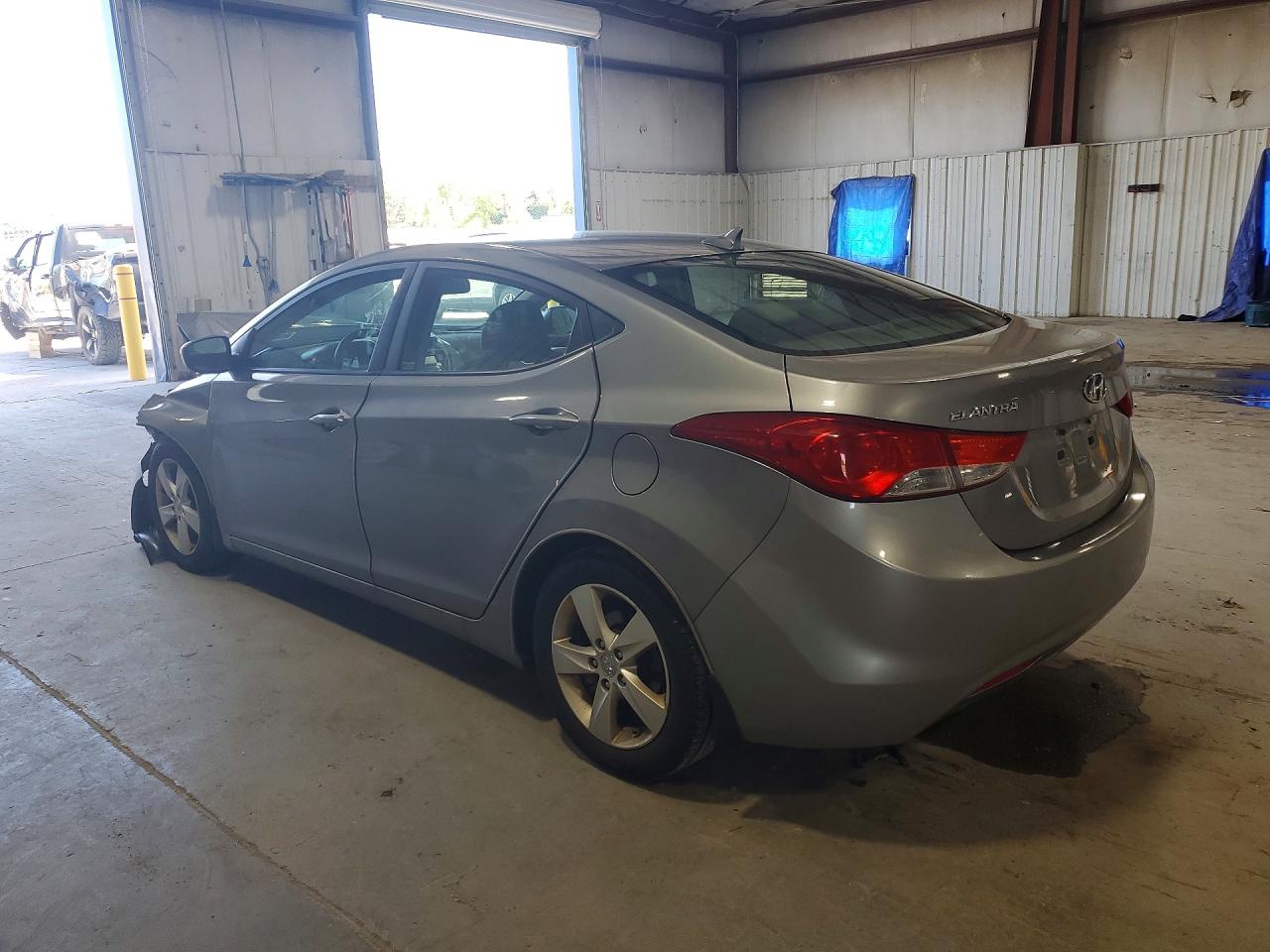 2013 Hyundai Elantra Gls Silver vin: KMHDH4AE4DU976272