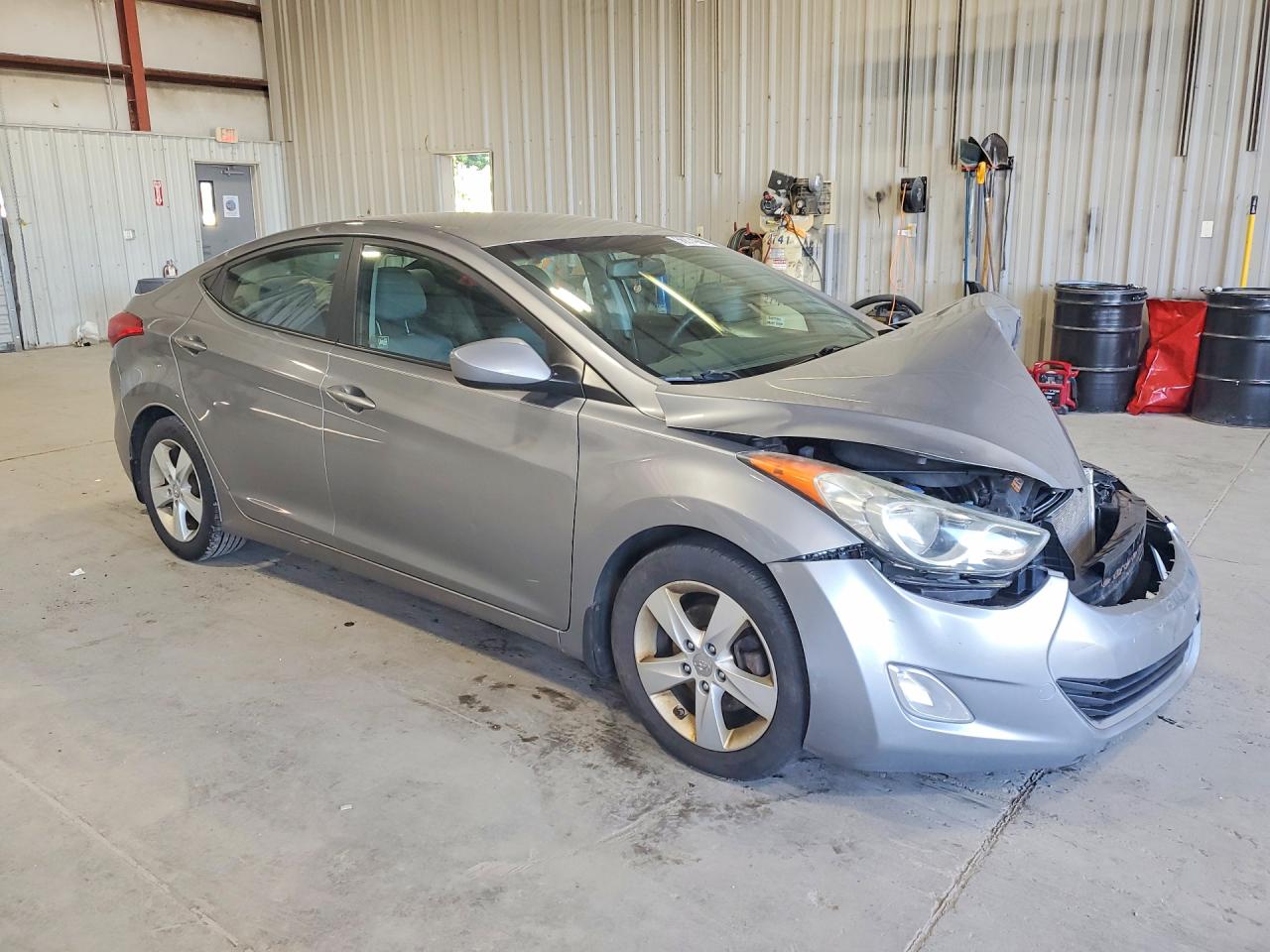 2013 Hyundai Elantra Gls Silver vin: KMHDH4AE4DU976272