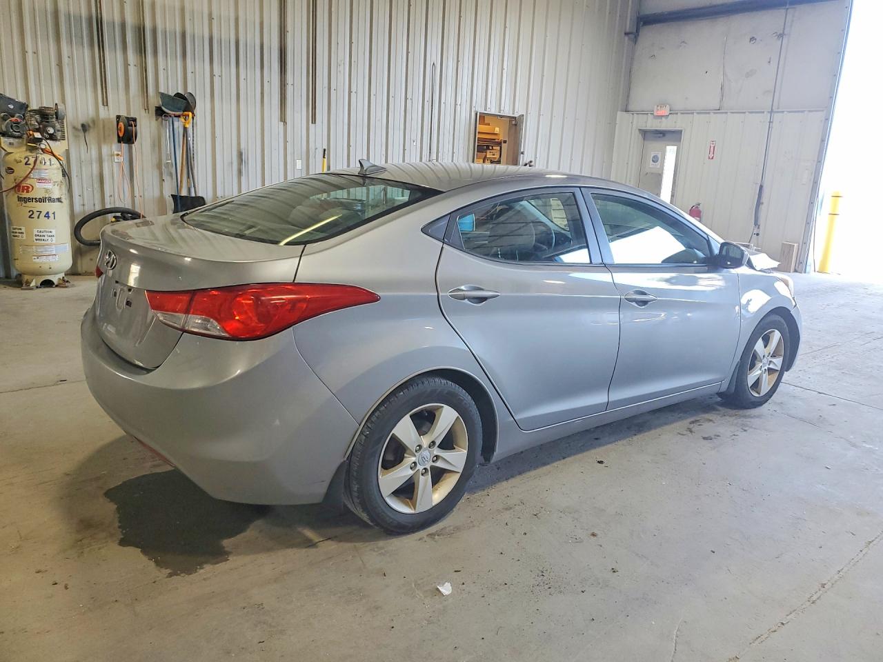 2013 Hyundai Elantra Gls Silver vin: KMHDH4AE4DU976272