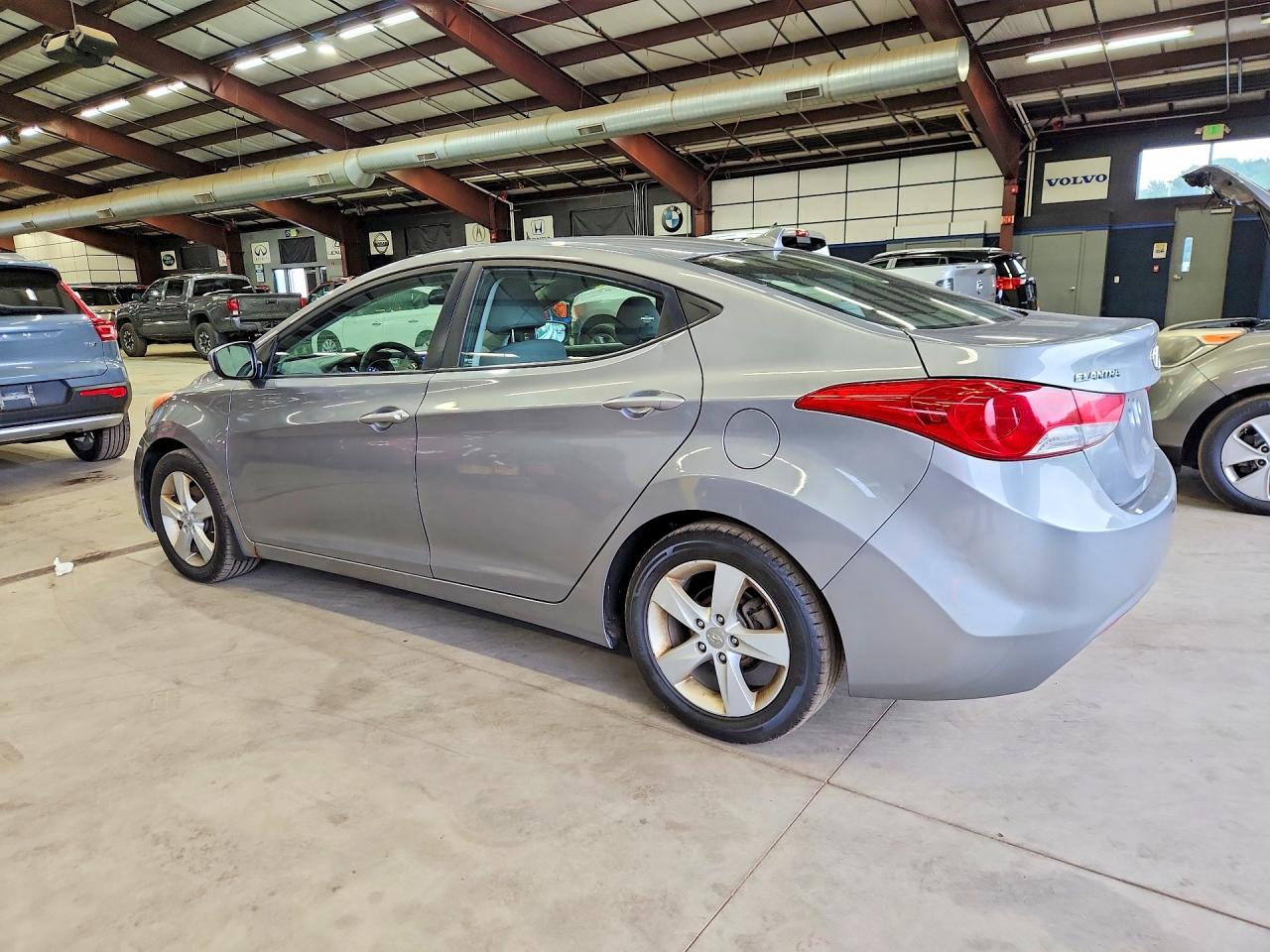 2013 Hyundai Elantra Gls Silver vin: KMHDH4AE4DU979222