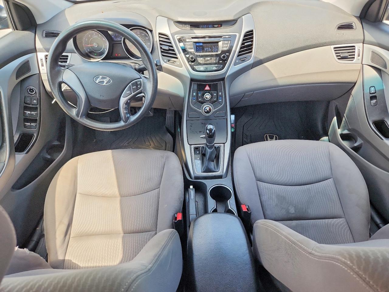 2014 Hyundai Elantra Se Синий vin: KMHDH4AE4EU064758
