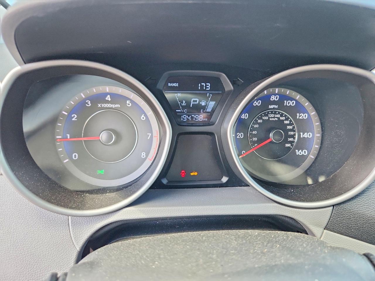 2014 Hyundai Elantra Se Синий vin: KMHDH4AE4EU064758