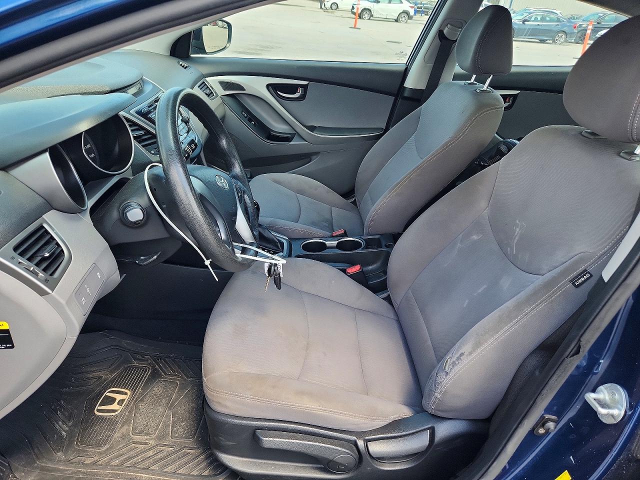 2014 Hyundai Elantra Se Синий vin: KMHDH4AE4EU064758