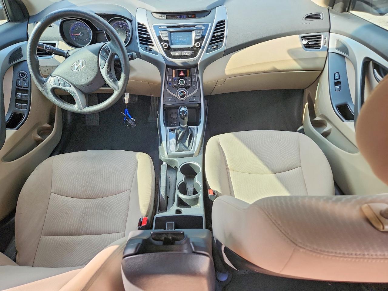 2014 Hyundai Elantra Se Blue vin: KMHDH4AE4EU083794