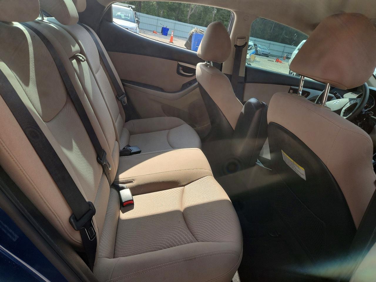 2014 Hyundai Elantra Se Blue vin: KMHDH4AE4EU083794