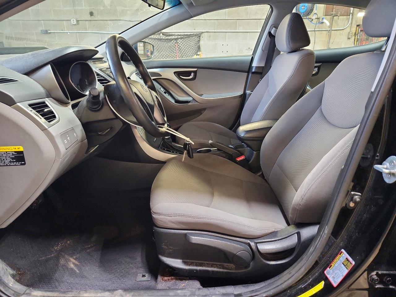 2014 Hyundai Elantra Se Black vin: KMHDH4AE4EU085934