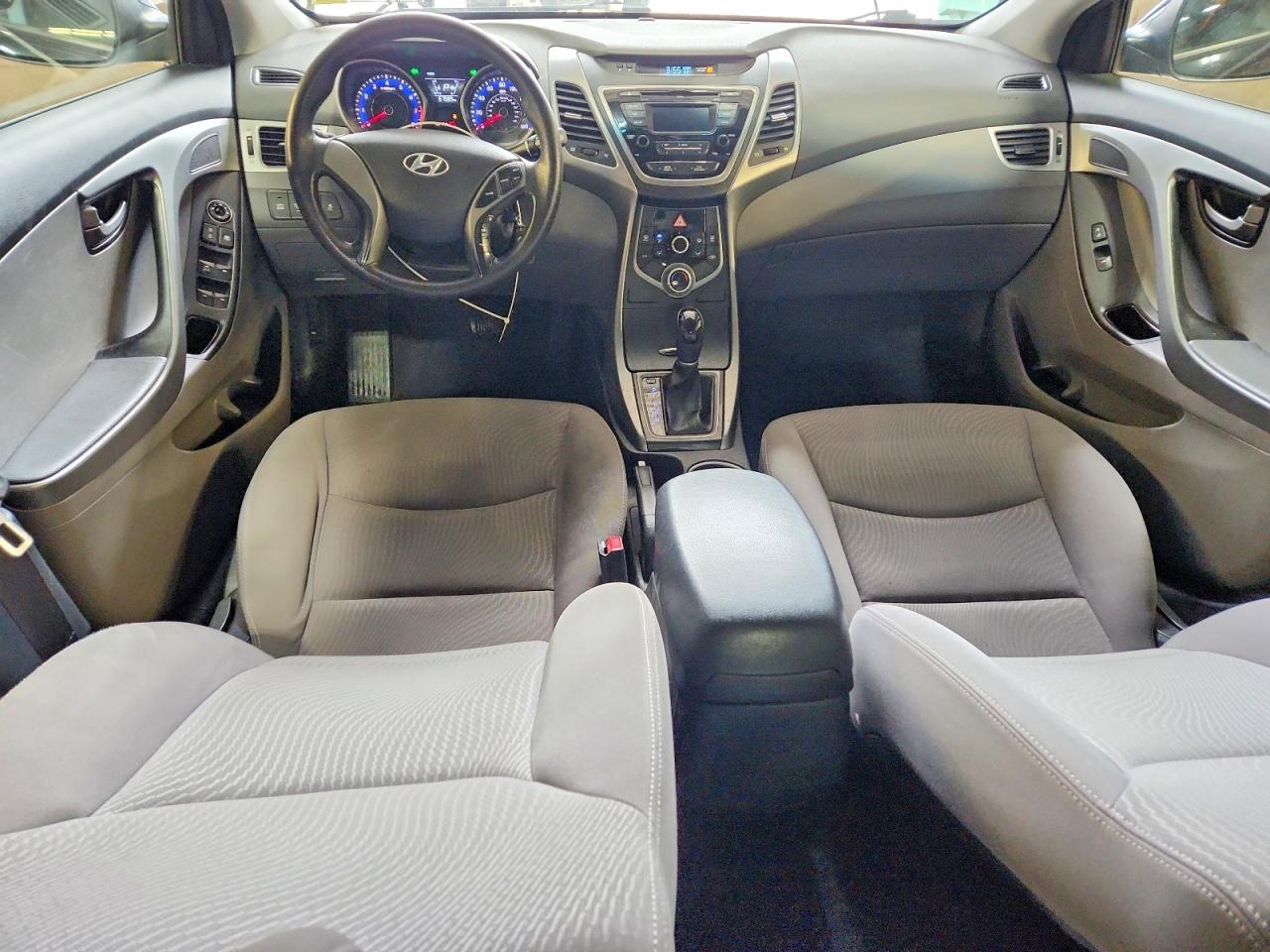2014 Hyundai Elantra Se Black vin: KMHDH4AE4EU085934