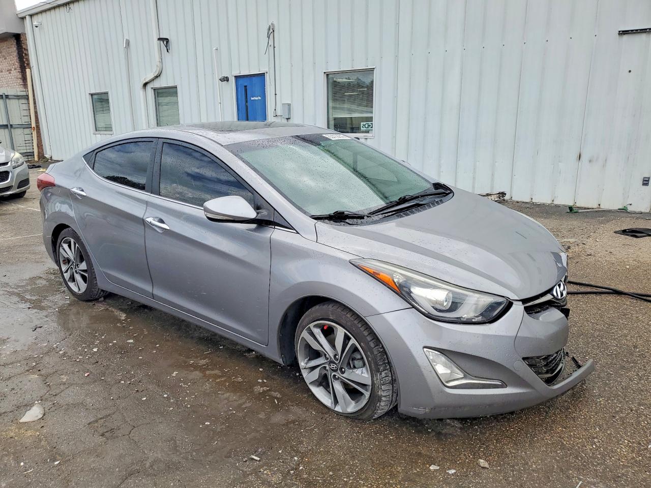 2014 Hyundai Elantra Limited Серый vin: KMHDH4AE4EU094648