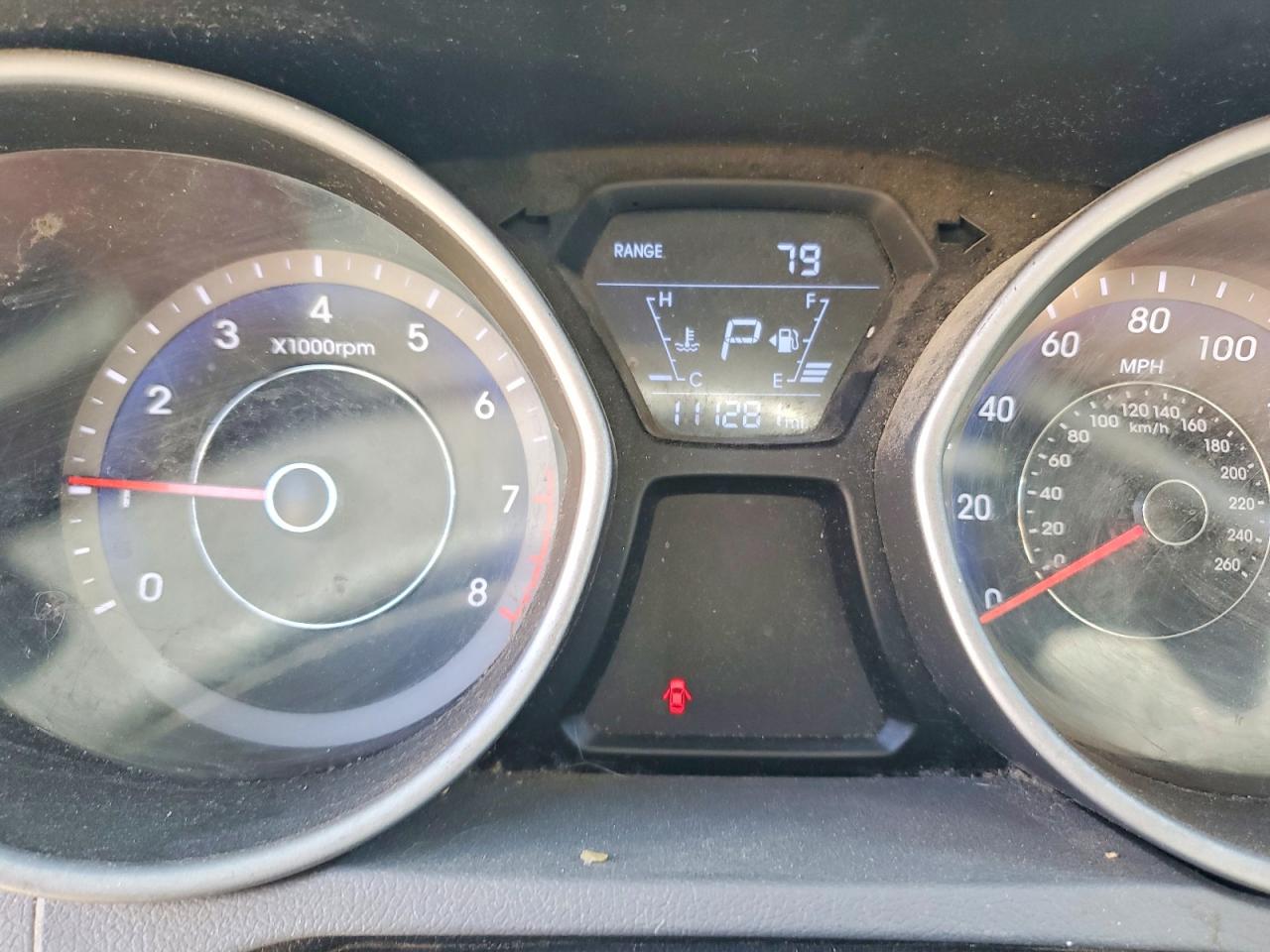 2014 Hyundai Elantra Se Silver vin: KMHDH4AE4EU107902
