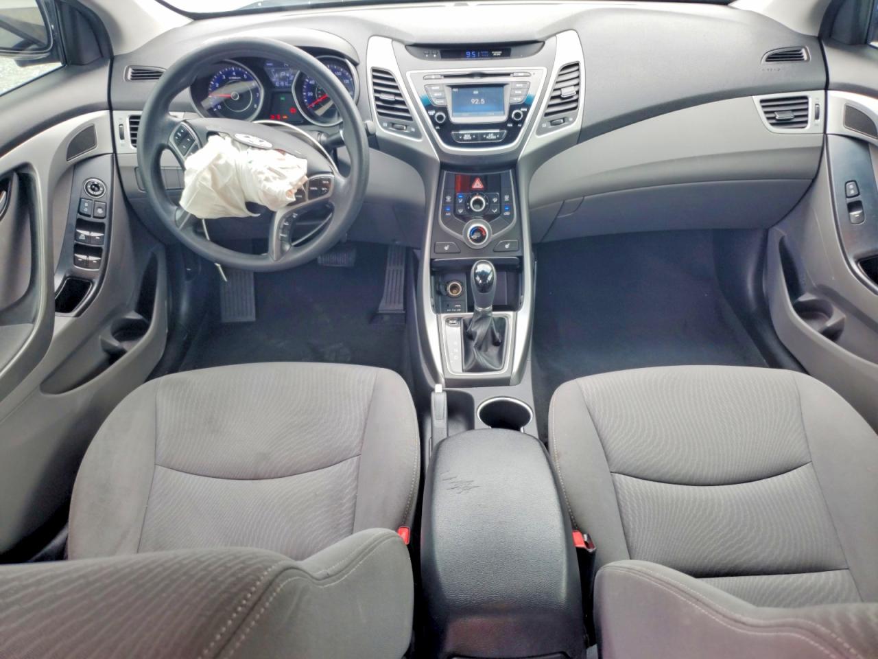 2014 Hyundai Elantra Se Silver vin: KMHDH4AE4EU147963