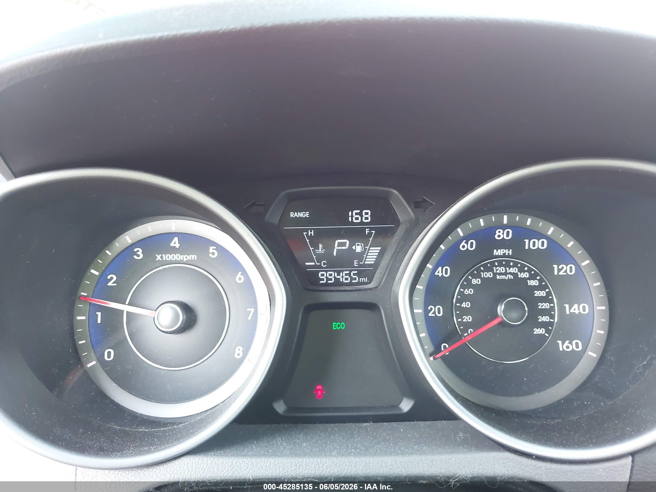 2014 Hyundai Elantra Se Red vin: KMHDH4AE4EU153990