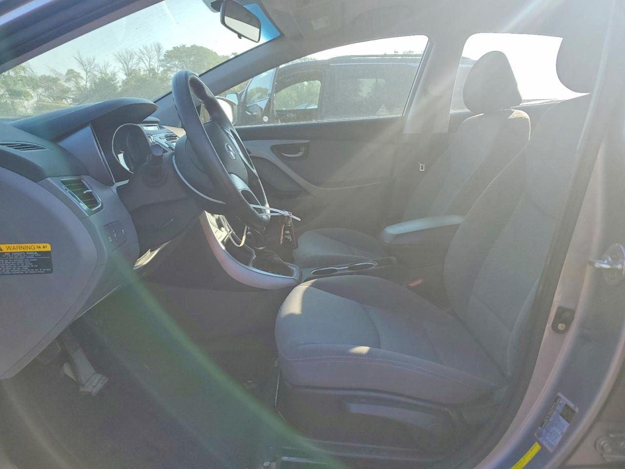 2014 Hyundai Elantra Se Серебряный vin: KMHDH4AE4EU164150