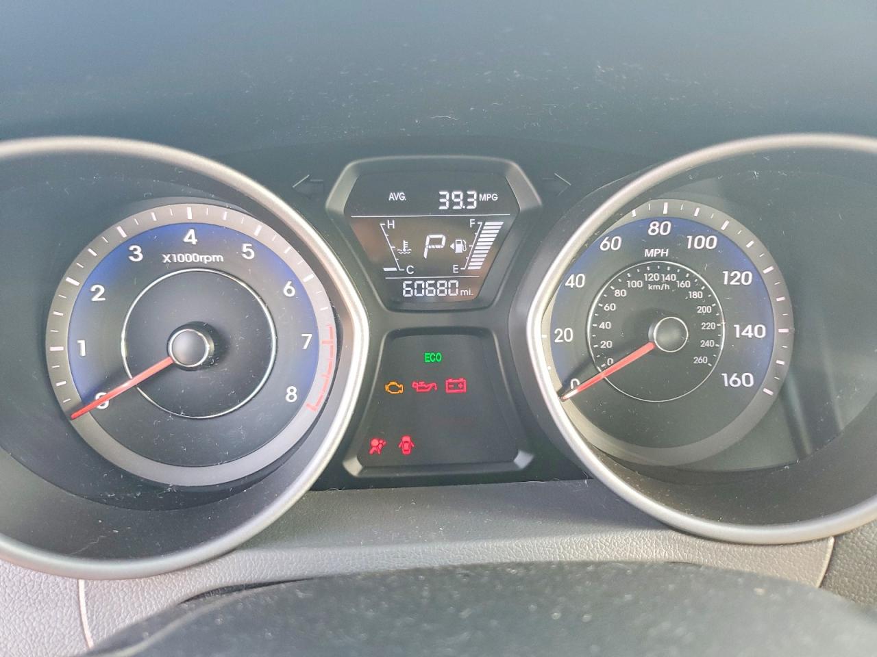2014 Hyundai Elantra Se Серебряный vin: KMHDH4AE4EU164150