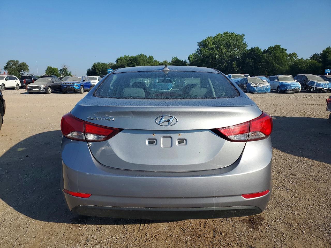 2014 Hyundai Elantra Se Серебряный vin: KMHDH4AE4EU164150