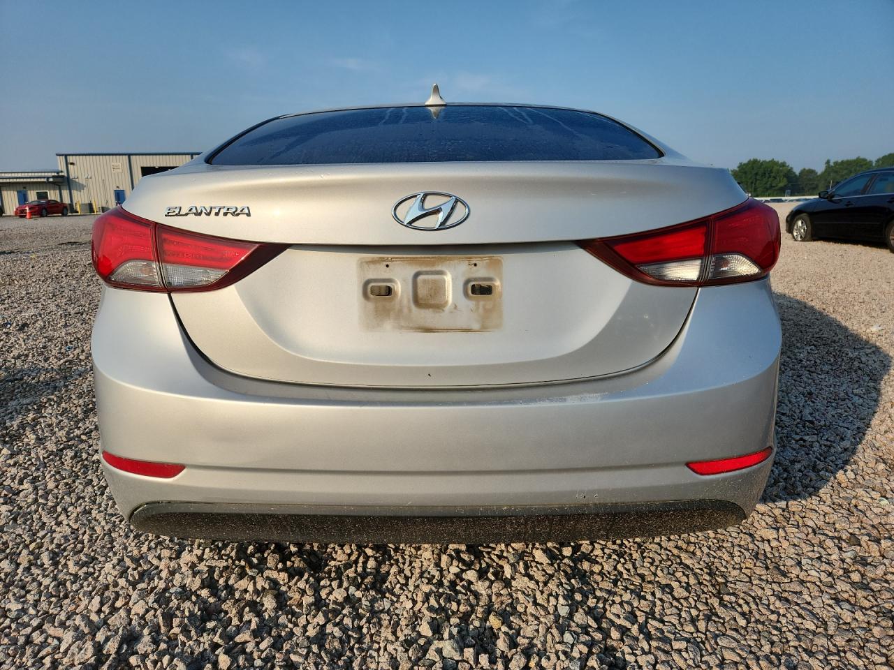 2014 Hyundai Elantra Se Silver vin: KMHDH4AE4EU217106