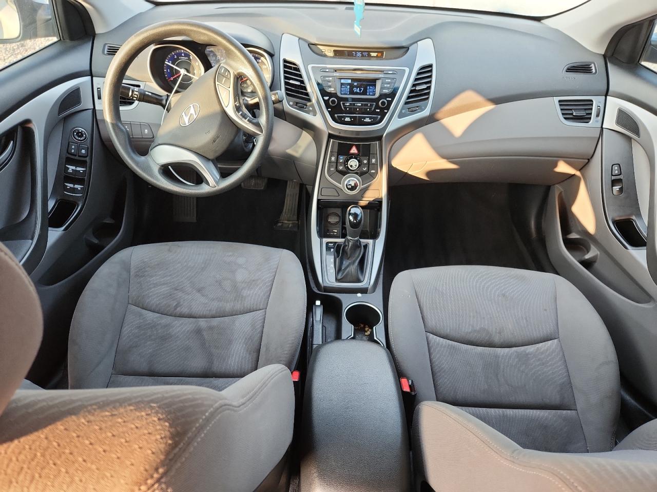 2014 Hyundai Elantra Se Silver vin: KMHDH4AE4EU217106