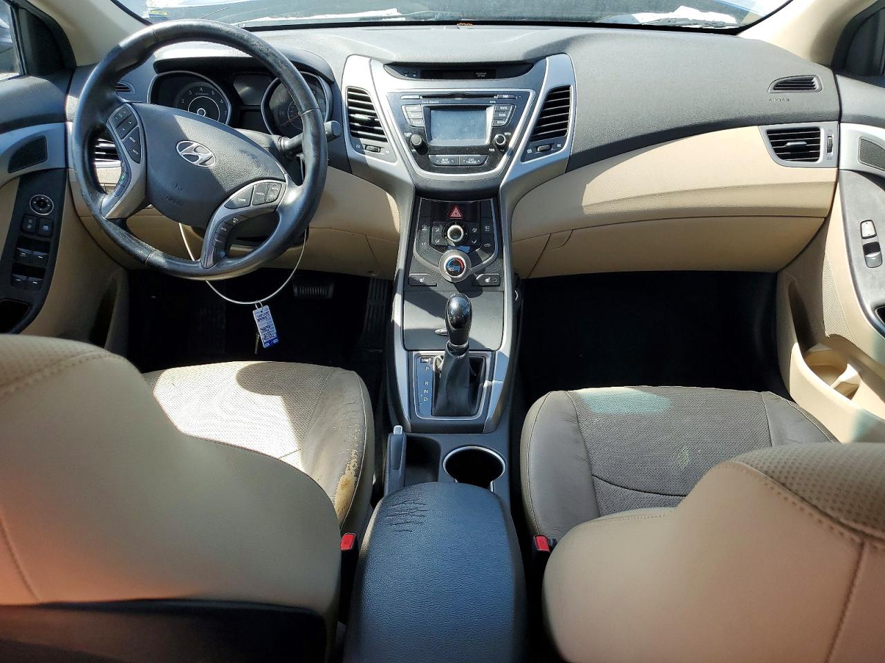 2015 Hyundai Elantra Limited Blue vin: KMHDH4AE4FU222808