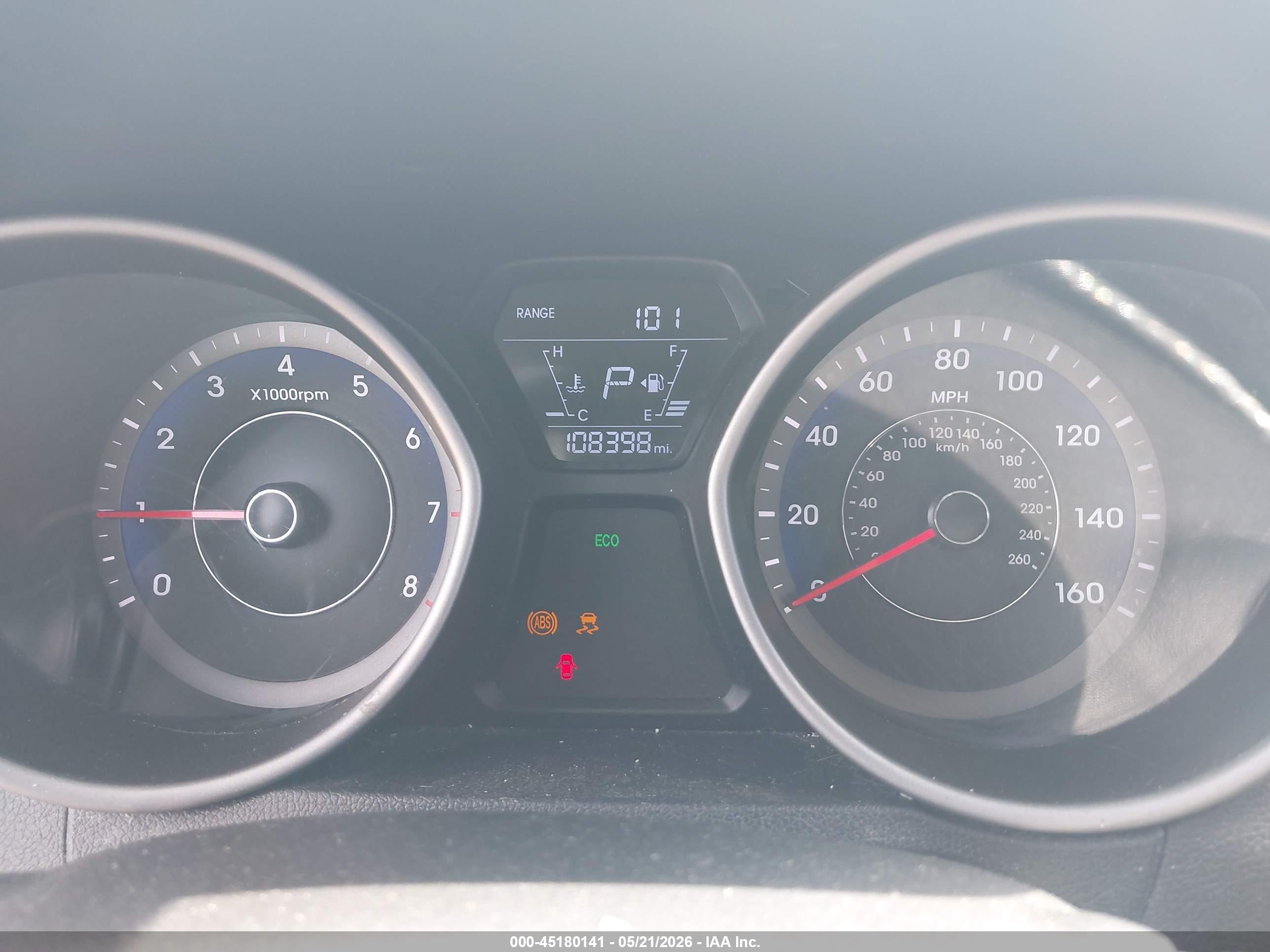 2015 Hyundai Elantra Se Silver vin: KMHDH4AE4FU233159