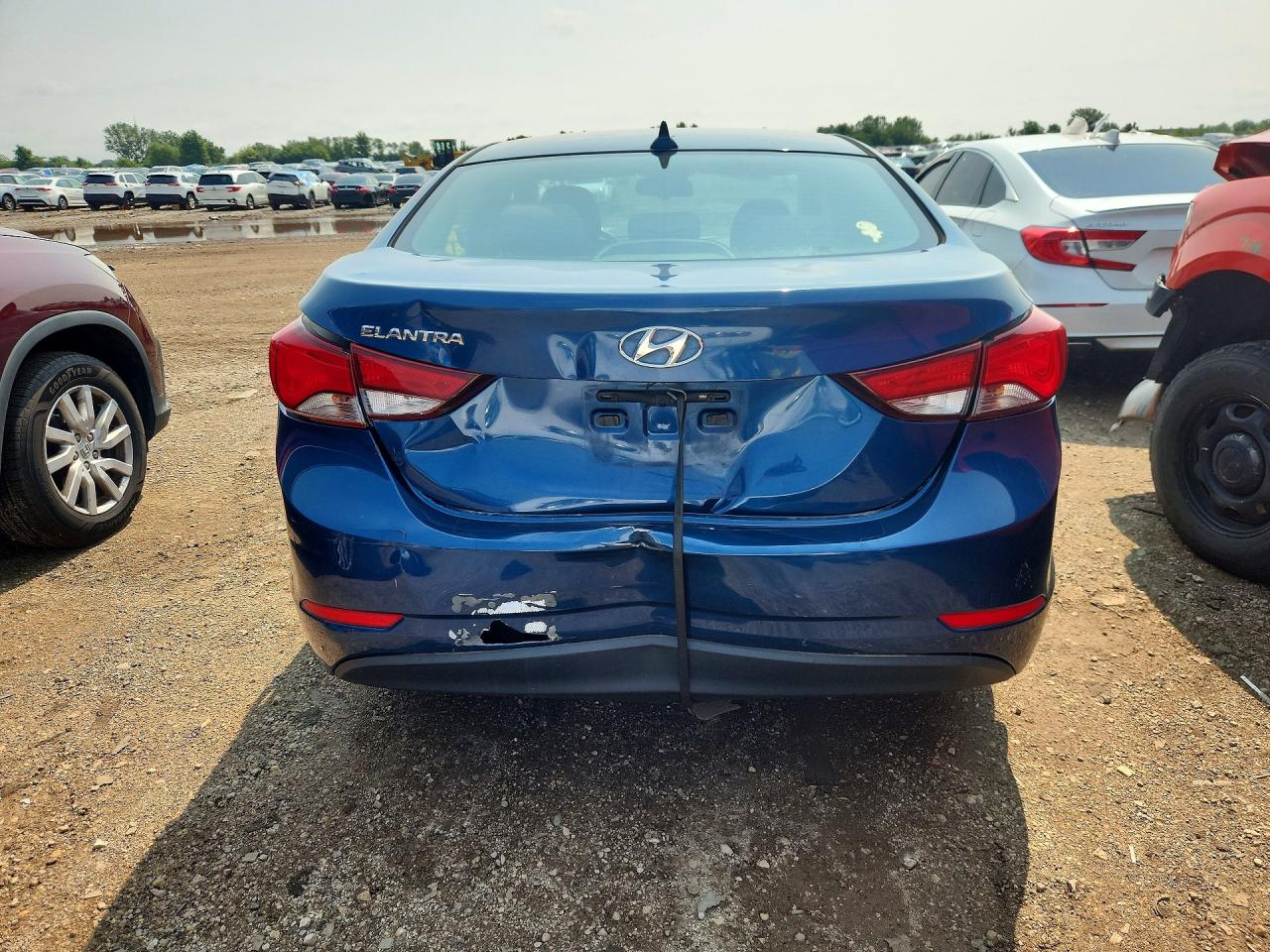 2015 Hyundai Elantra Se Blue vin: KMHDH4AE4FU279252