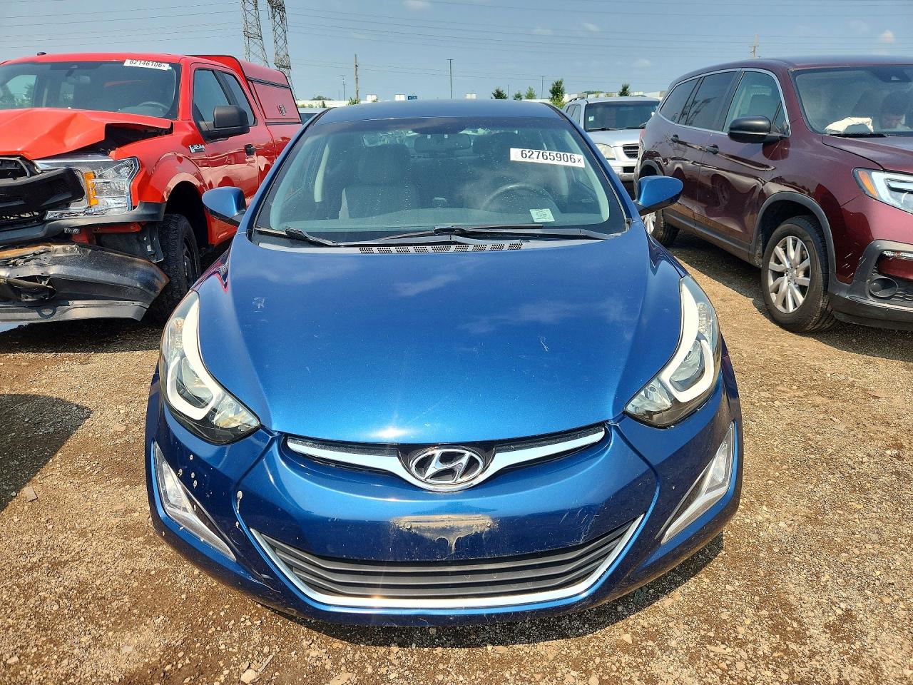 2015 Hyundai Elantra Se Blue vin: KMHDH4AE4FU279252