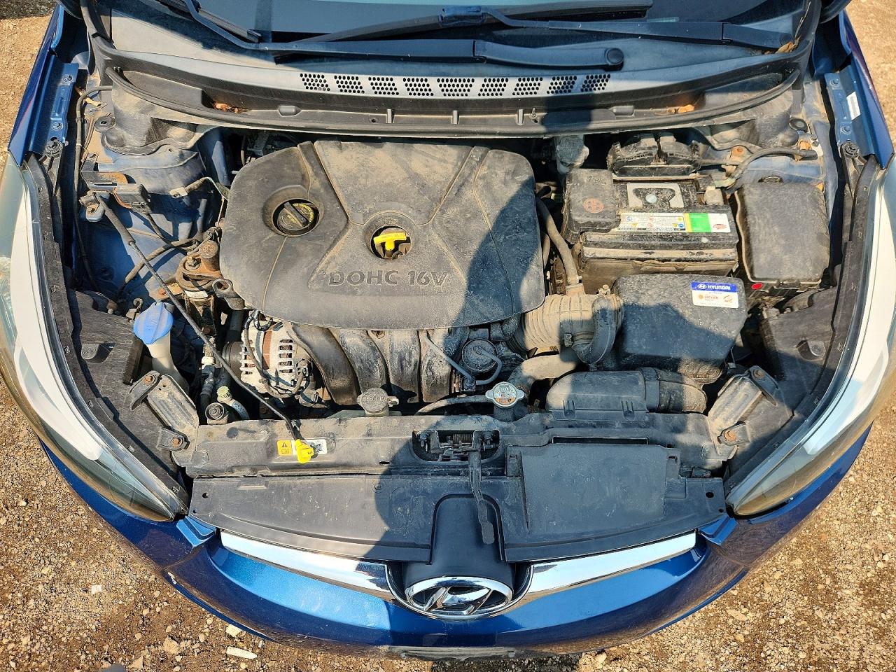 2015 Hyundai Elantra Se Blue vin: KMHDH4AE4FU279252
