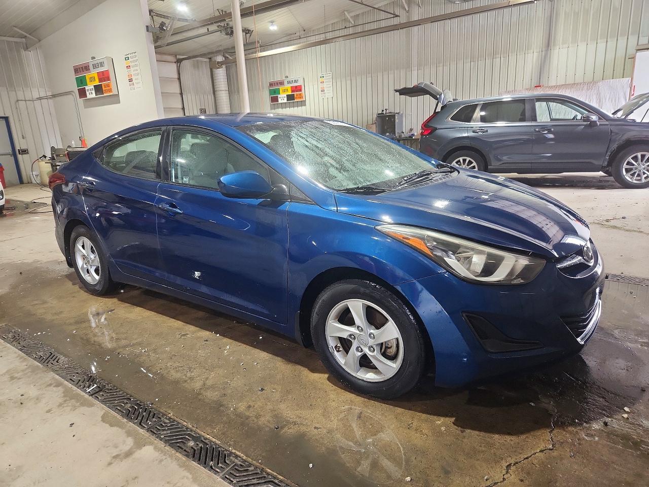 2015 Hyundai Elantra Se Blue vin: KMHDH4AE4FU279686