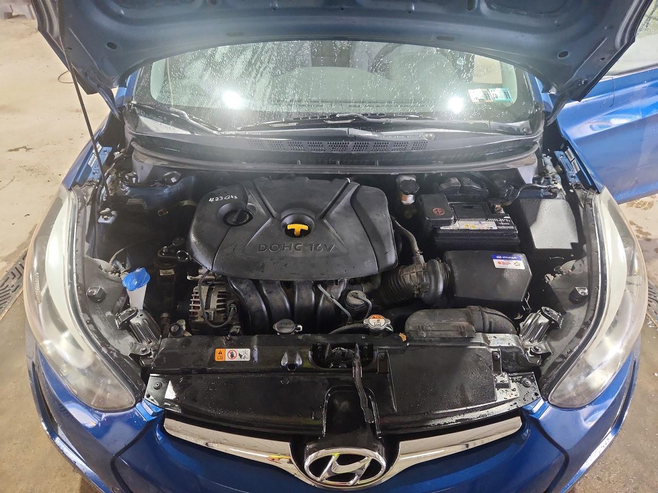 2015 Hyundai Elantra Se Blue vin: KMHDH4AE4FU279686