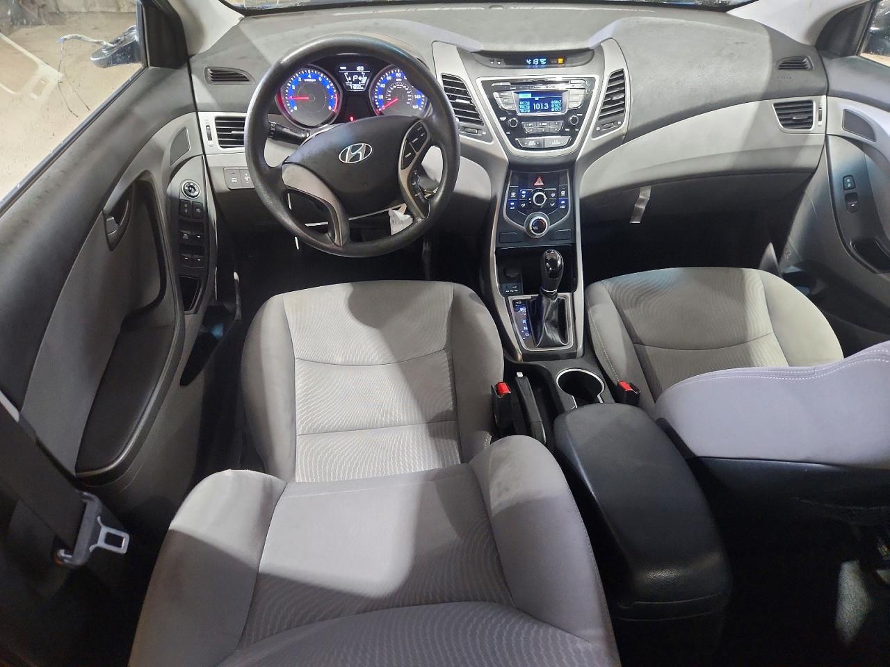 2015 Hyundai Elantra Se Blue vin: KMHDH4AE4FU279686