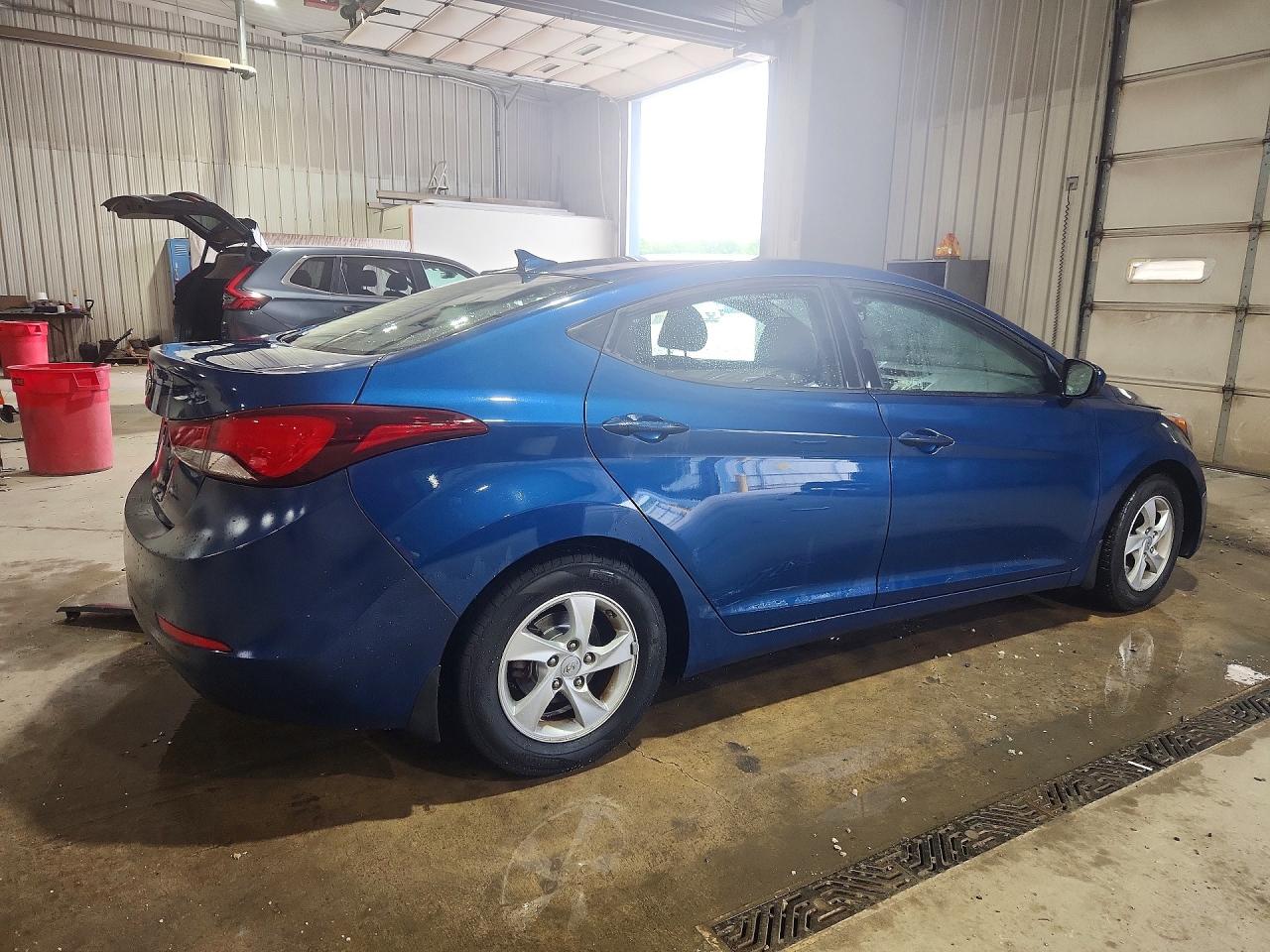 2015 Hyundai Elantra Se Blue vin: KMHDH4AE4FU279686
